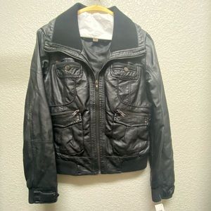 Leather jacket